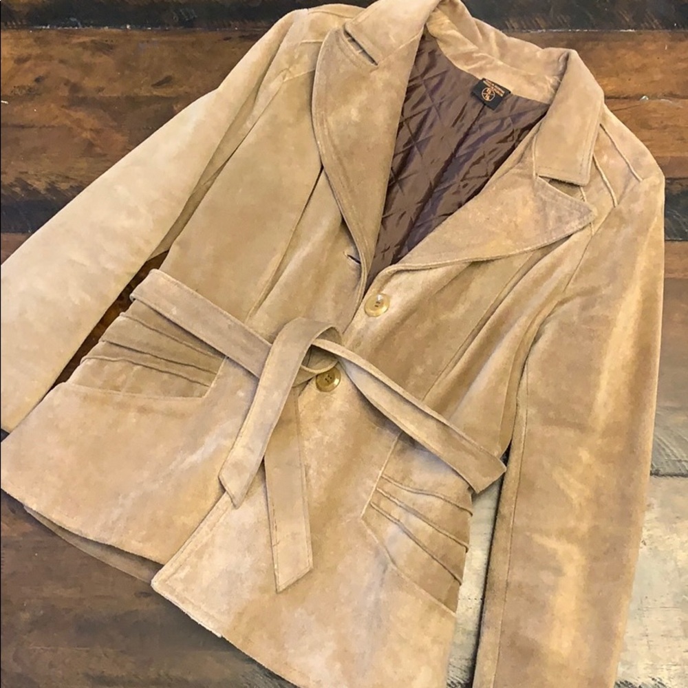 100% leather fully lined coat